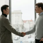 Businessmen Shaking Hands